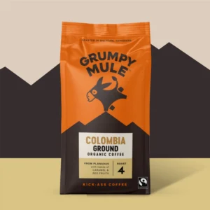 Grumpy Mule Columbia Ground Coffee 227g