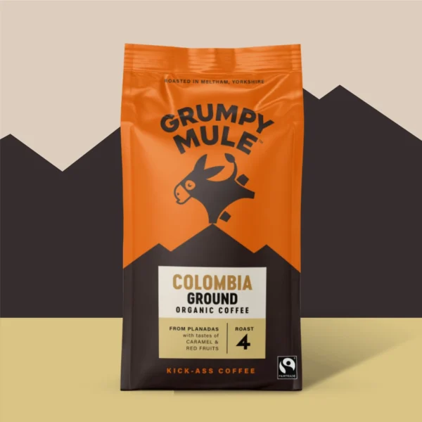 Grumpy Mule Columbia Ground Coffee 227g