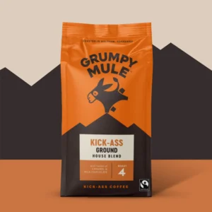 Grumpy Mule Kick Ass Ground coffee 200g